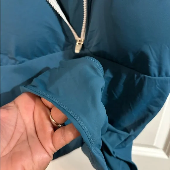 Knix Zip-Front Racerback Swimsuit - Picture 6 of 9